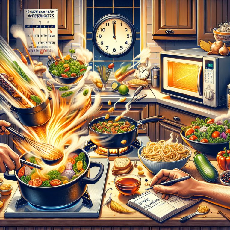 10 Quick and Easy Dinners for Busy Weeknights