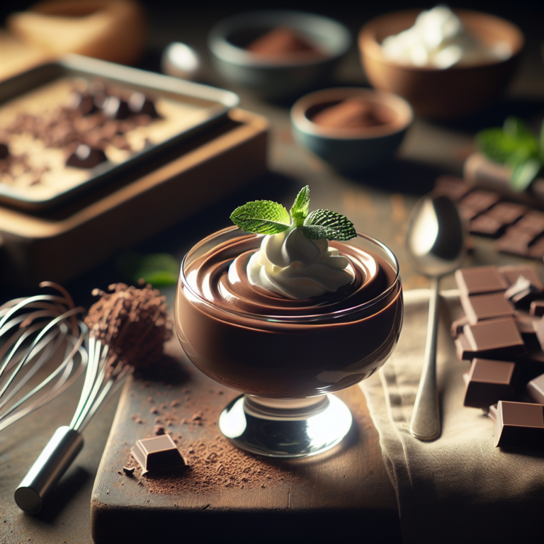 Decadent Chocolate Mousse: A Simple Homemade Recipe