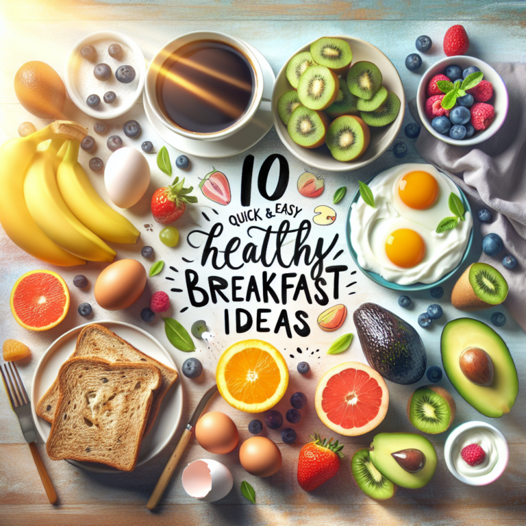 10 Quick and Easy Healthy Breakfast Ideas