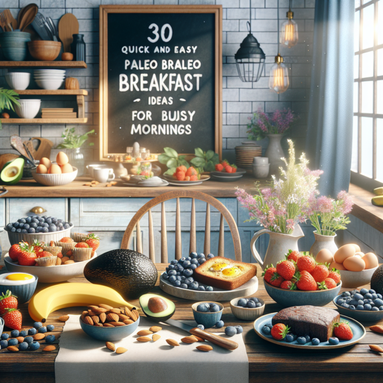 30 Quick and Easy Paleo Breakfast Ideas for Busy Mornings