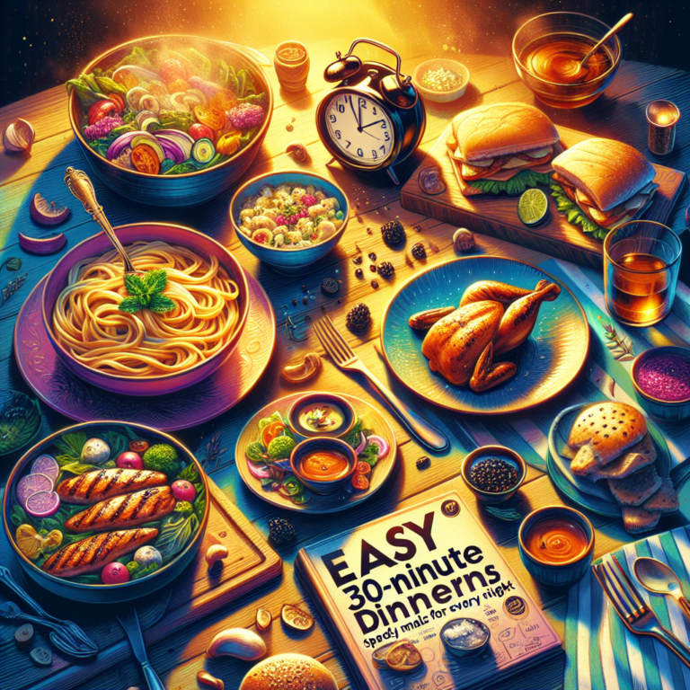 Easy 30-Minute Dinners: Speedy Meals for Every Night