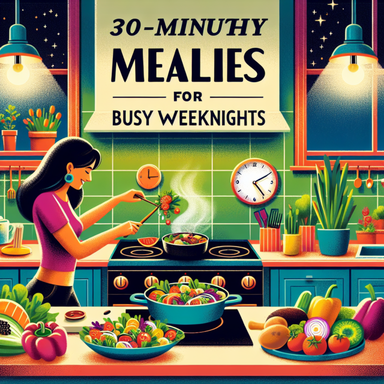 30-Minute Healthy Meals for Busy Weeknights