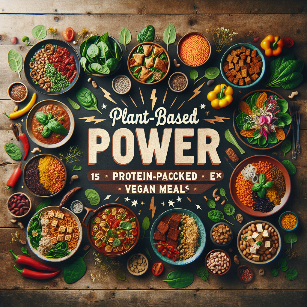 Plant-Based Power: 15 Protein-Packed Vegan Meals
