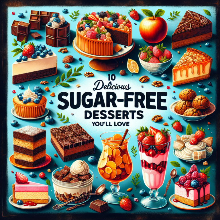 10 Delicious Sugar-Free Desserts You’ll Love