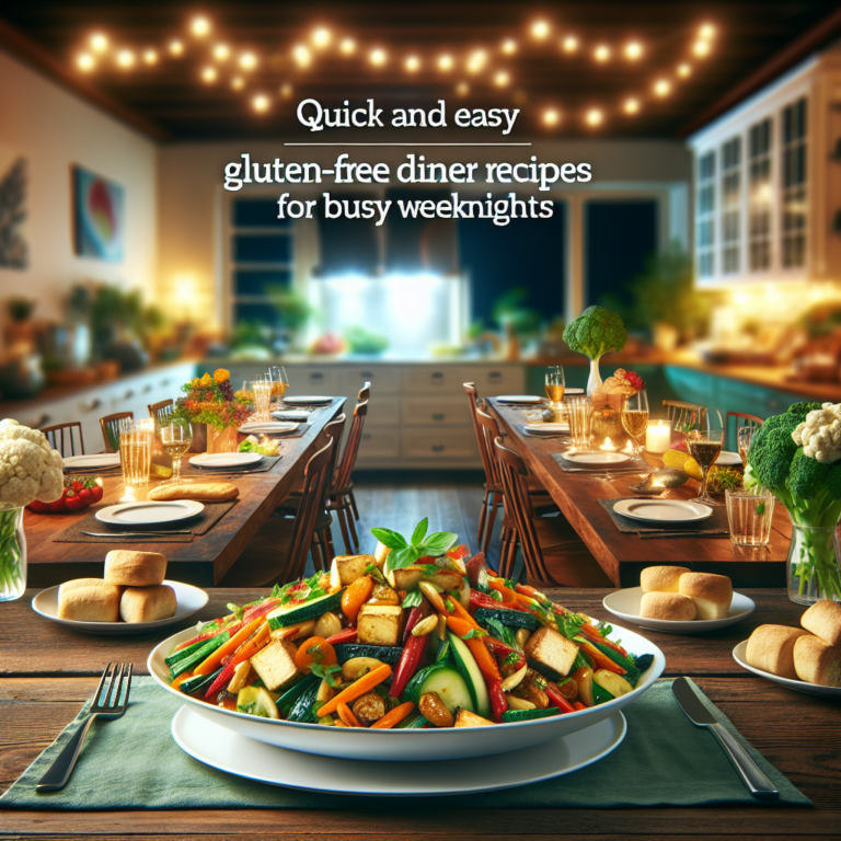 Quick and Easy Gluten-Free Dinner Recipes for Busy Weeknights