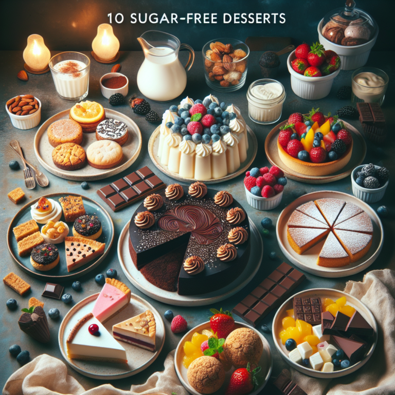 10 Delicious Sugar-Free Desserts to Satisfy Your Sweet Tooth