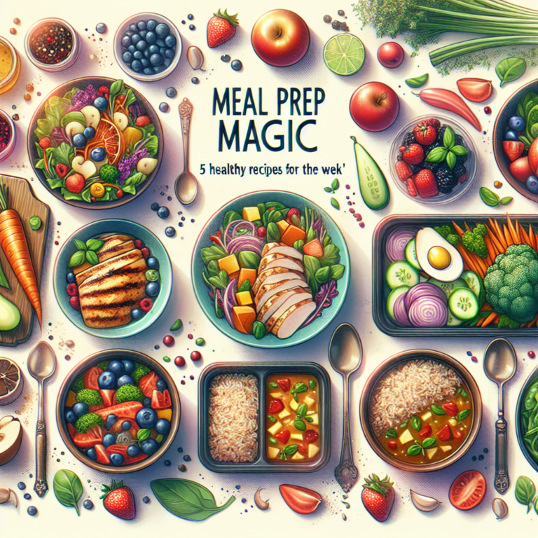 Meal Prep Magic: 5 Healthy Recipes for the Week
