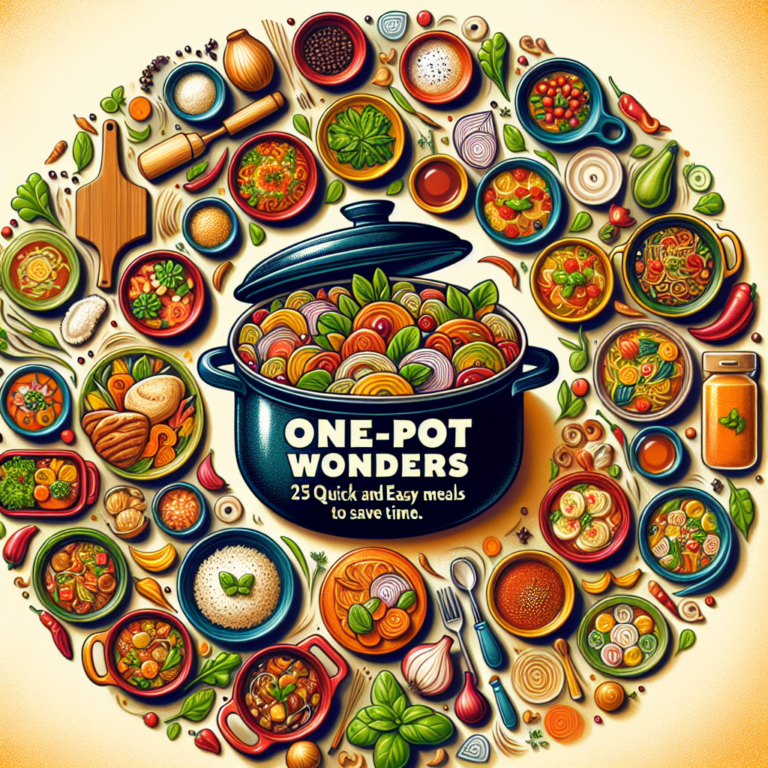 One-Pot Wonders: 25 Quick and Easy Meals to Save Time