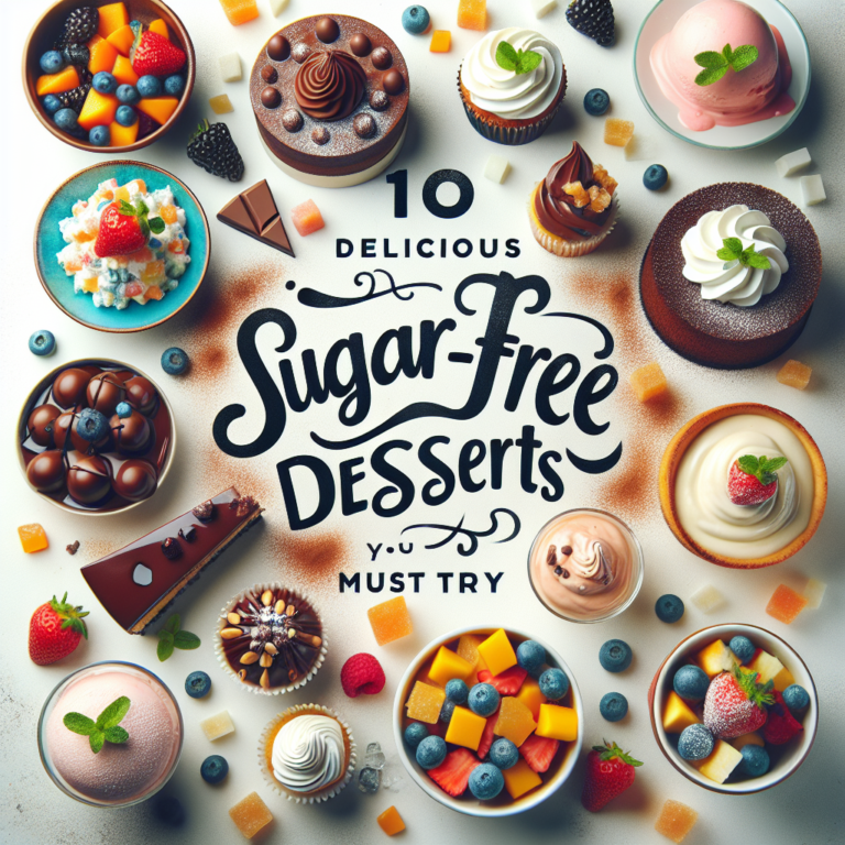 10 Delicious Sugar-Free Desserts You Must Try