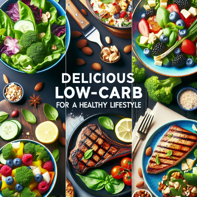 Delicious Low-Carb Meals for a Healthy Lifestyle