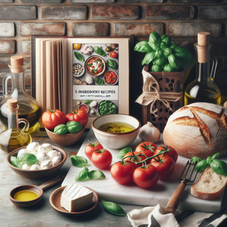 5-Ingredient Recipes: Simple Meals with Minimal Prep