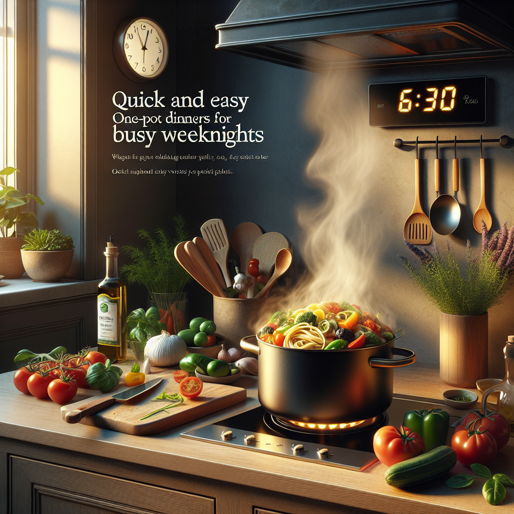 Quick and Easy One-Pot Dinners for Busy Weeknights