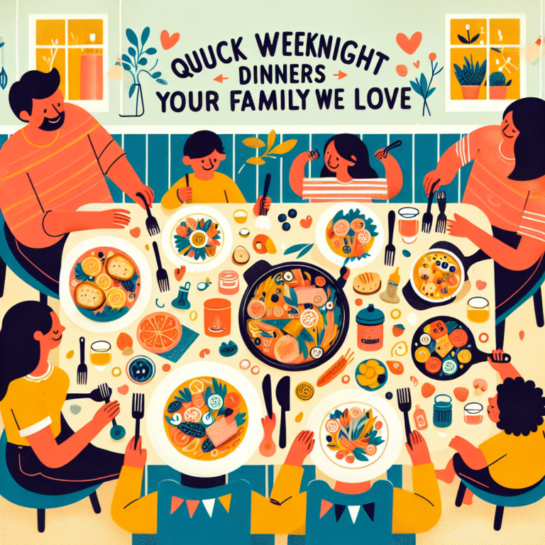 10 Quick Weeknight Dinners Your Family Will Love