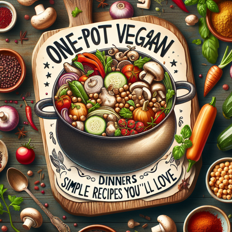 One-Pot Vegan Dinners: Simple Recipes You'll Love