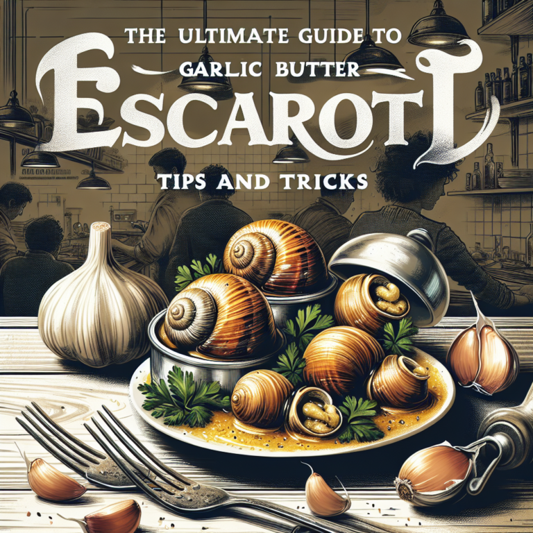 The Ultimate Guide to Garlic Butter Escargot: Tips and Tricks