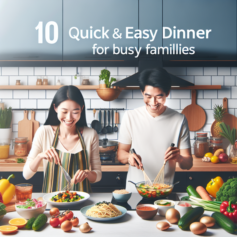 10 Quick and Easy Dinner Recipes for Busy Families