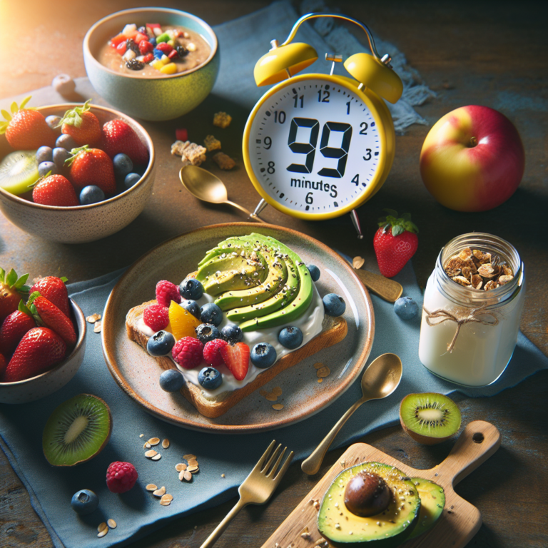 Healthy Breakfasts in Under 10 Minutes