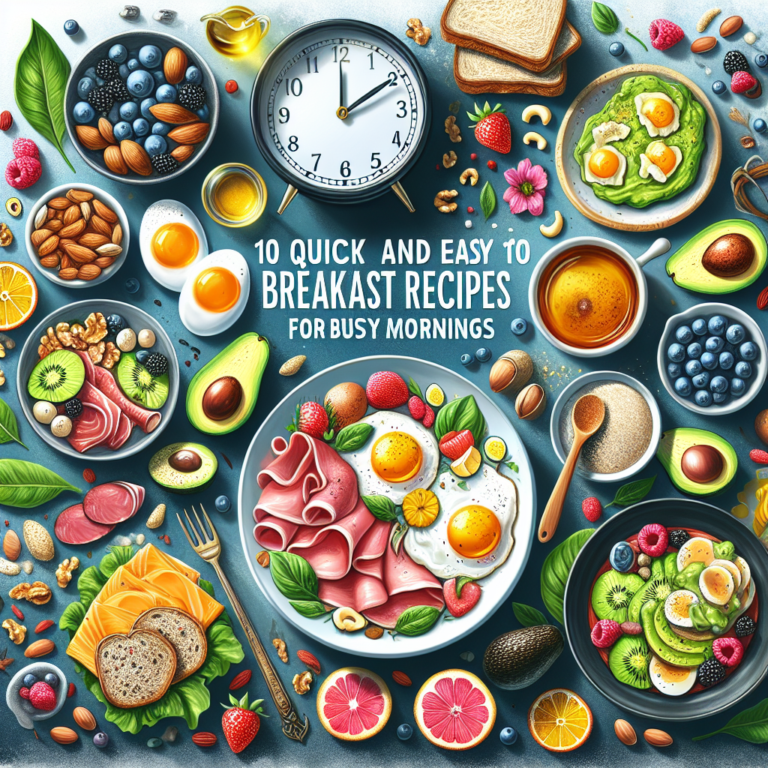 10 Quick and Easy Keto Breakfast Recipes for Busy Mornings