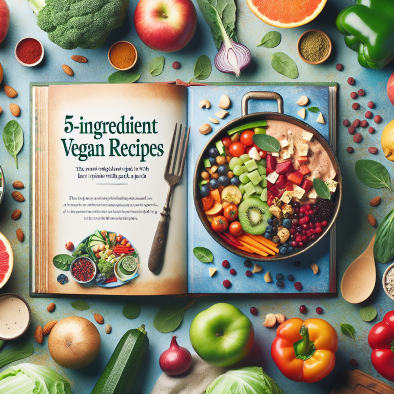 5-Ingredient Vegan Recipes that Pack a Punch