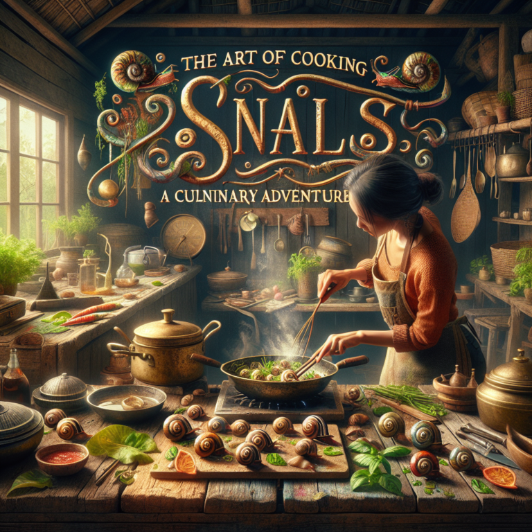 The Art of Cooking Snails: A Culinary Adventure
