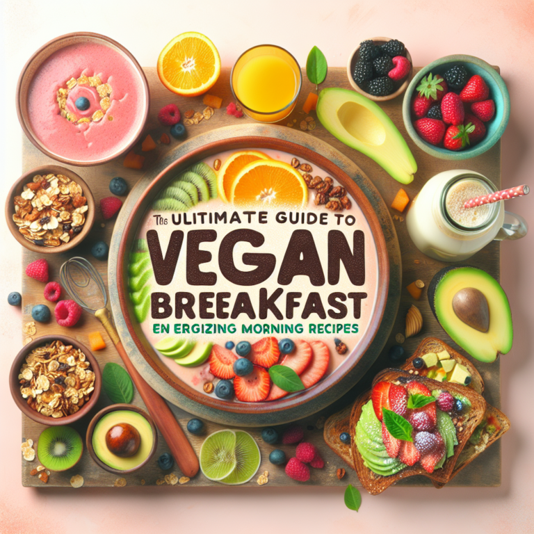 Ultimate Guide to Vegan Breakfast: Energizing Morning Recipes