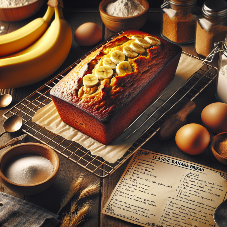 Classic Banana Bread Recipe: A Family Favorite