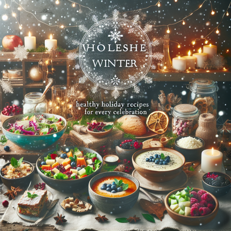 Wholesome Winter: Healthy Holiday Recipes for Every Celebration
