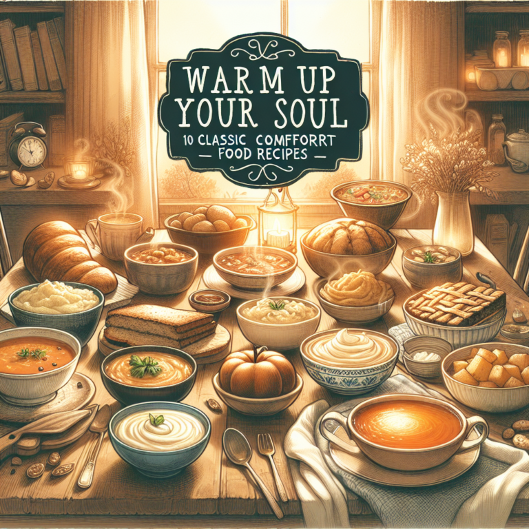 Warm Up Your Soul: 10 Classic Comfort Food Recipes