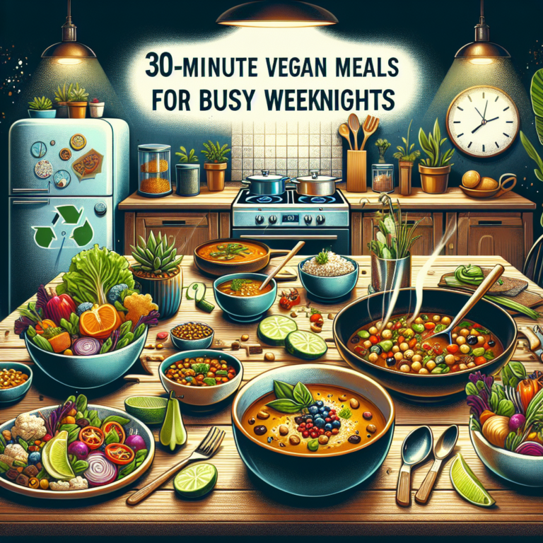 30-Minute Vegan Meals for Busy Weeknights