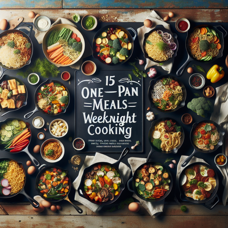 15 One-Pan Meals for Stress-Free Weeknight Cooking