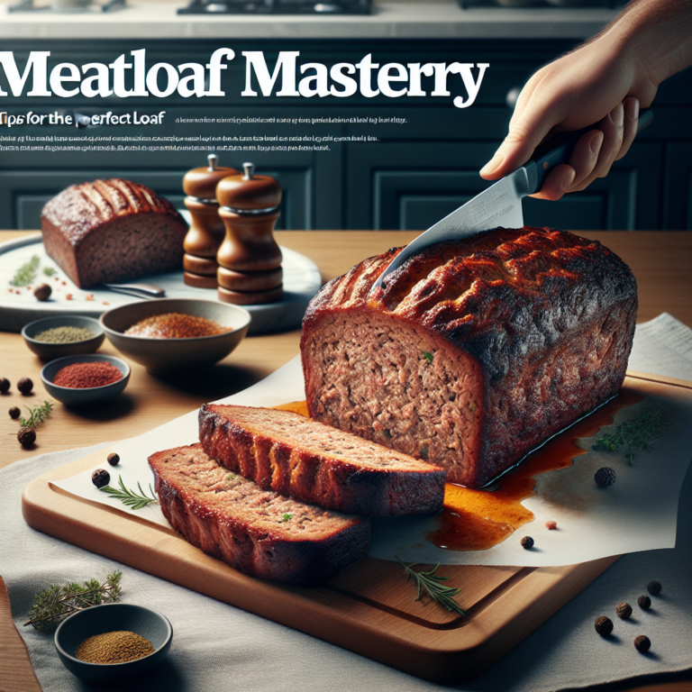 Meatloaf Mastery: Tips for the Perfect Loaf