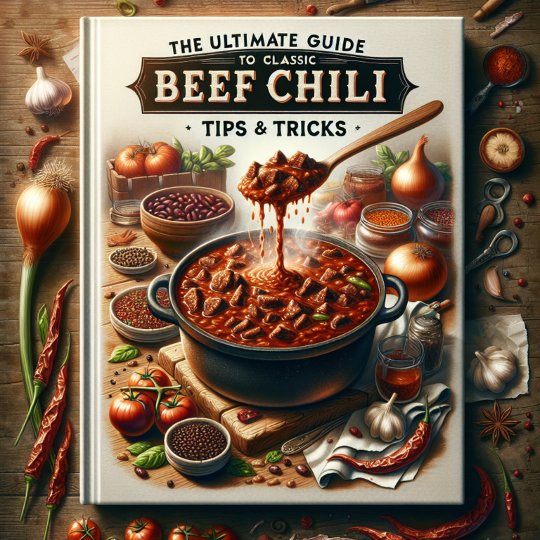 The Ultimate Guide to Classic Beef Chili: Tips and Tricks
