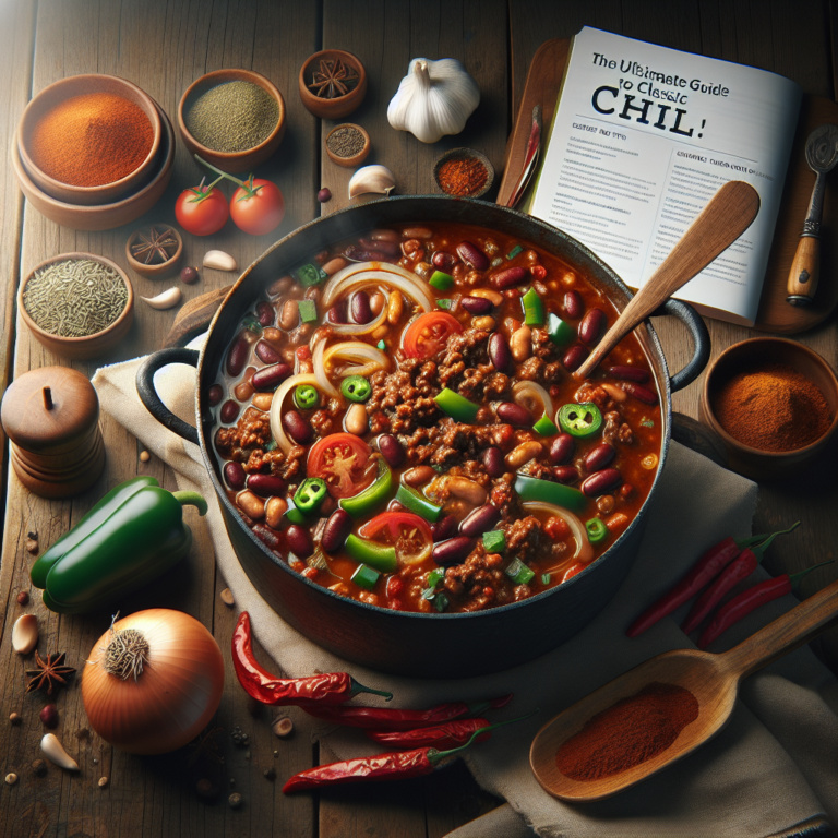 “The Ultimate Guide to Classic Chili: Recipes and Tips”