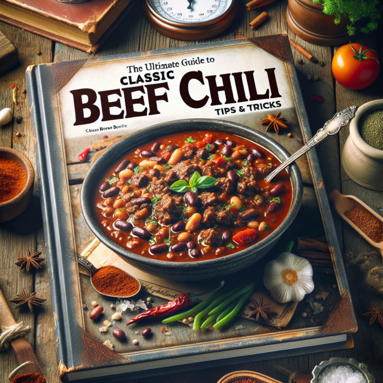 The Ultimate Guide to Classic Beef Chili: Tips & Tricks