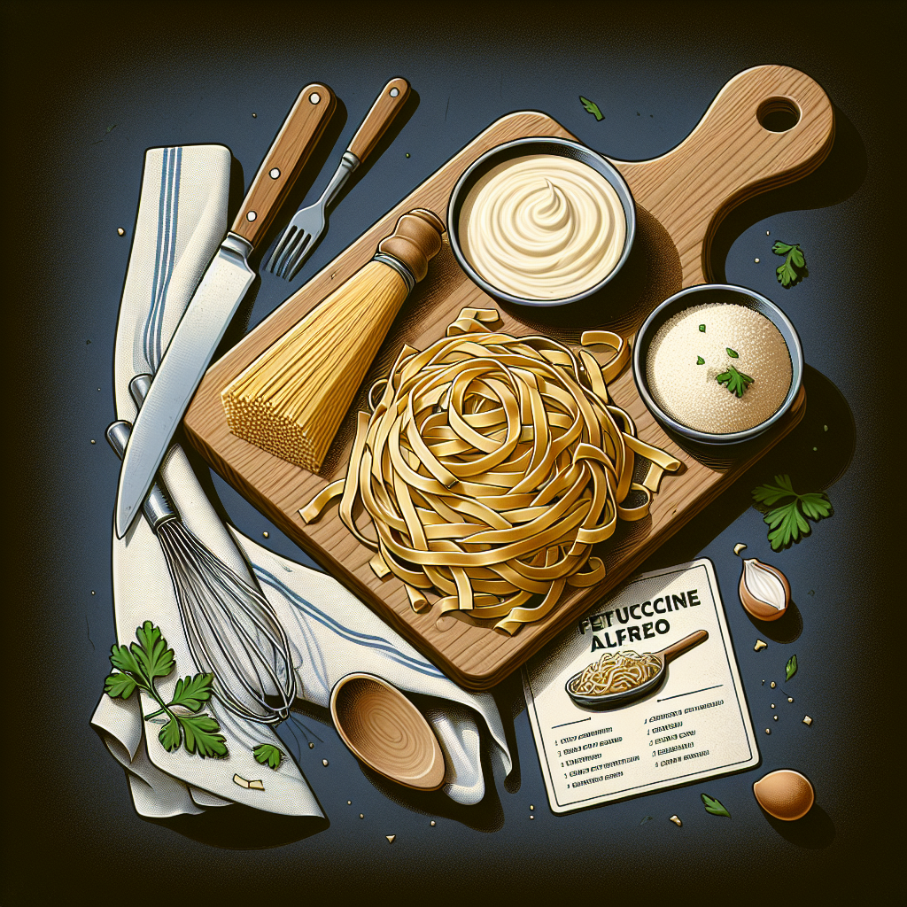 Classic Fettuccine Alfredo: A Step-by-Step Recipe
