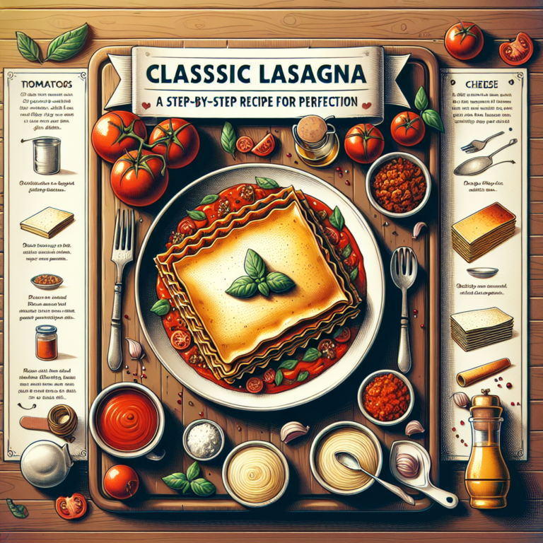 Classic Lasagna: A Step-by-Step Recipe for Perfection