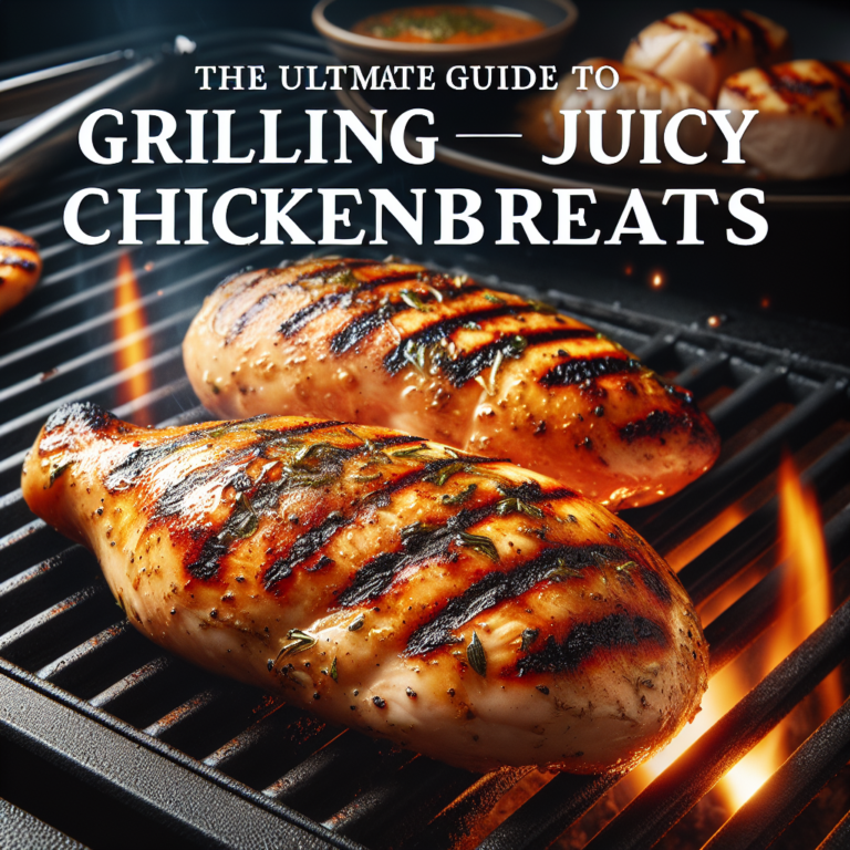 The Ultimate Guide to Grilling Juicy Chicken Breasts