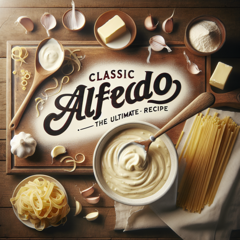 Classic Alfredo Sauce: The Ultimate Recipe