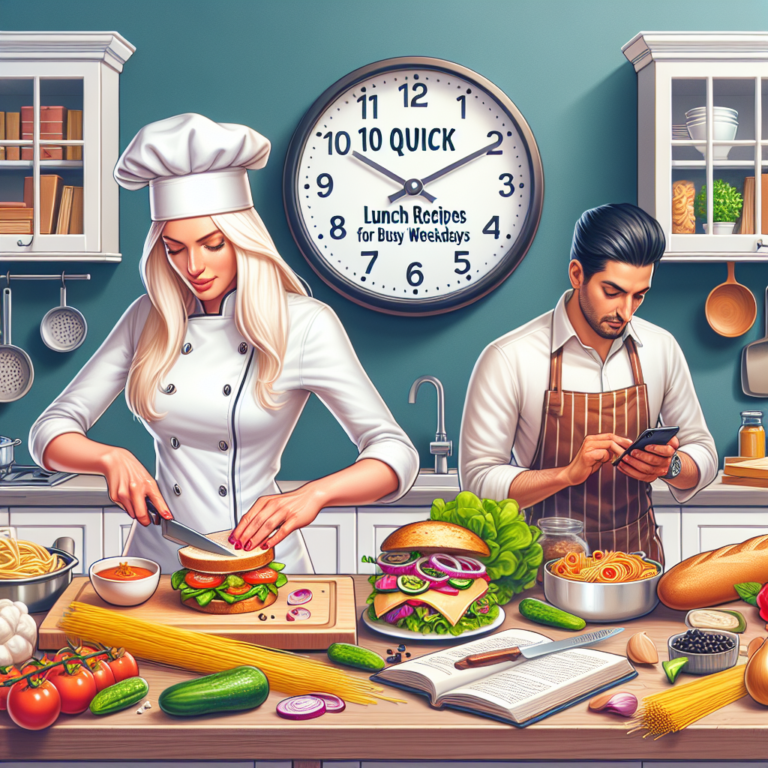 10 Quick Lunch Recipes for Busy Weekdays