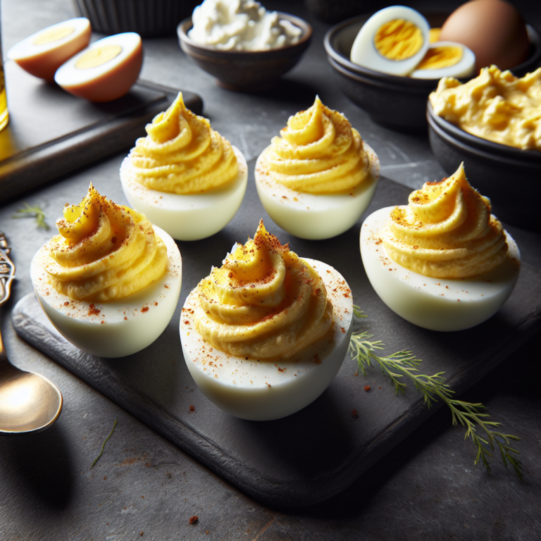 Classic Deviled Eggs: A Timeless Recipe for Any Occasion