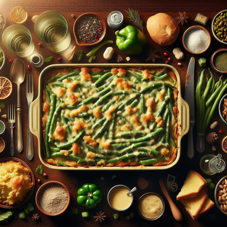 Classic Green Bean Casserole: A Holiday Favorite